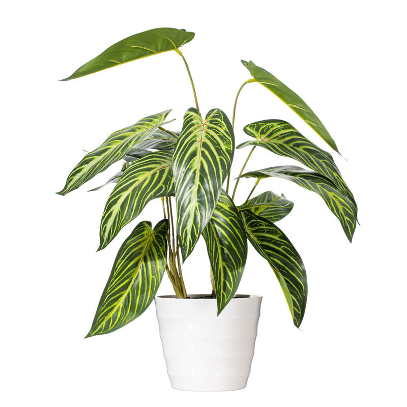21.6'' Faux Plant in Ceramic Pot