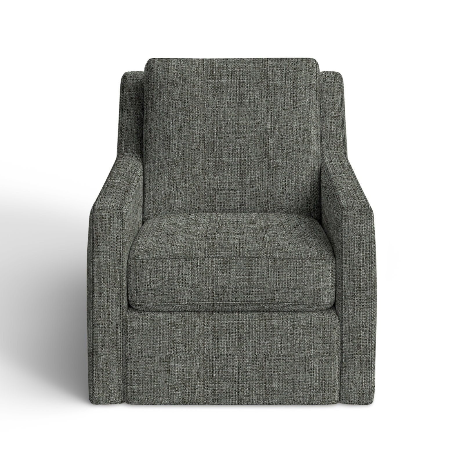 Milunka Upholstered Armchair, Macarena Gray Performance
