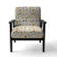 Fauteuil scandinave Mid-Century Harmony I - rembourré Mid-Century