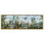 Oliver Gal Paradise Chinoiserie Panorama Landscape - Heavy Gel Top Coat Framed Canvas Art-986629555