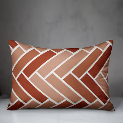 Outdoor Reversible Throw Pillow
