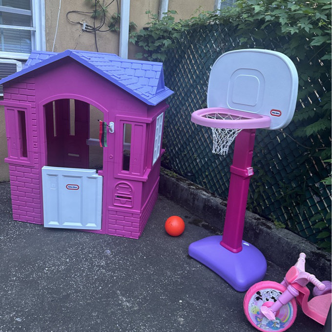 Pink Pretend Playhouse Little Tikes Cape Cottage Princess