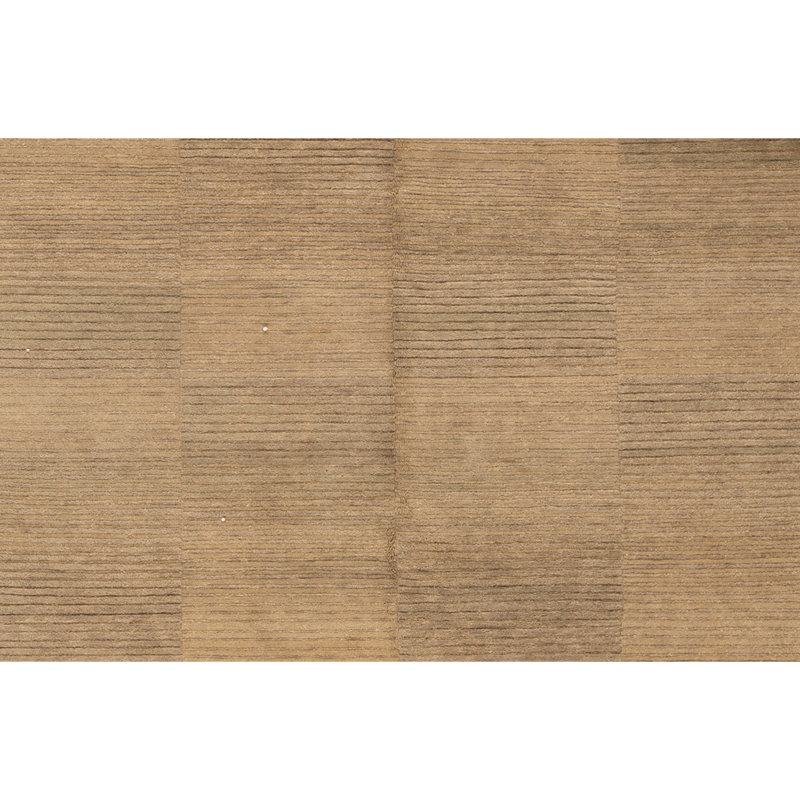 Tapis gris et argent noué à la main de haute qualité