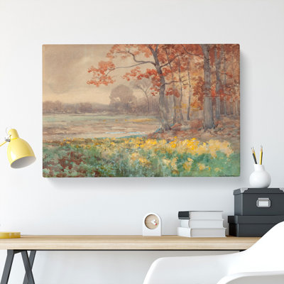 Landscape by Julian Onderdonk - Wrapped Canvas Painting