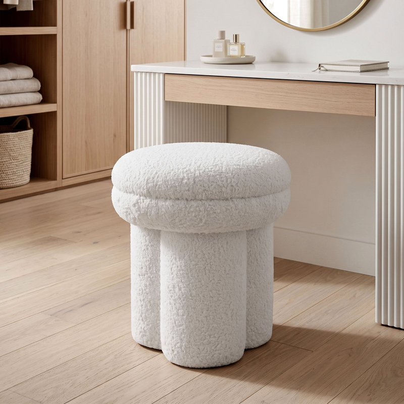 Repose-pieds Baumann, Beige