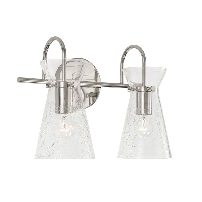 Mila 2 - Light Dimmable Vanity Light, Polished Nickel
