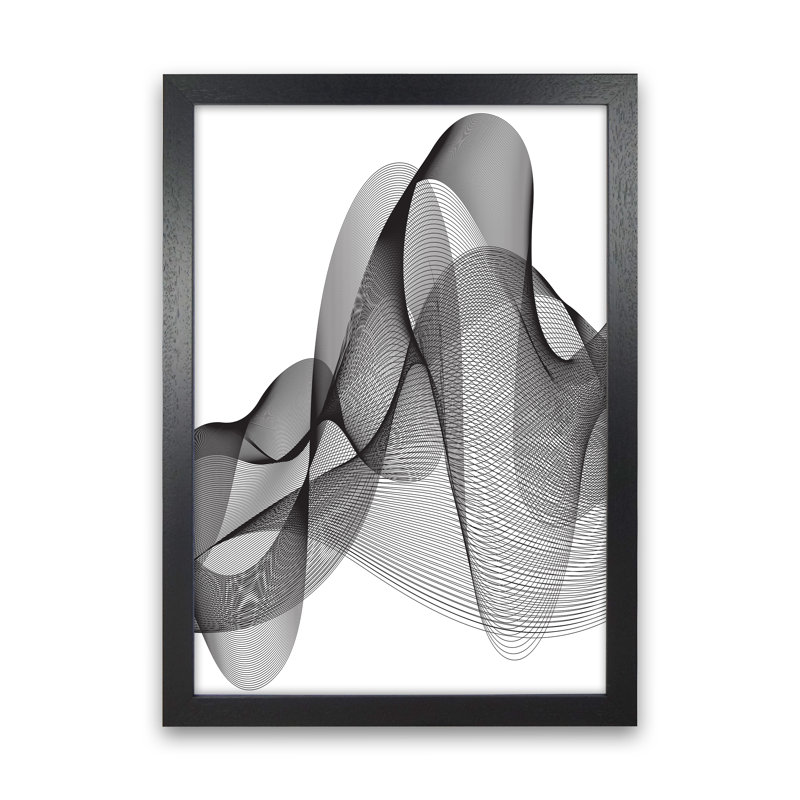 Graphic - Print, Black Framed, 29.7cm H x 21cm W x 3cm D