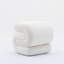 50cm Wide Velvet S-Shaped Solid Colour Footstool Ottoman-494982961