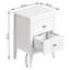 Albarado 40cm W Bedside Table