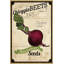 « seed packet betterave », reproduction d’art sur toile tendue-16159057