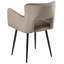 SANILAC 46 cm H Upholstered Velvet Armchair-124083580
