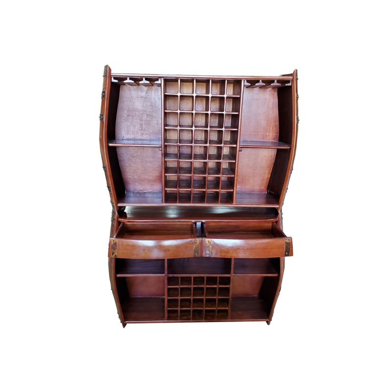 Buffet en bois 2 tiroirs 62 po
