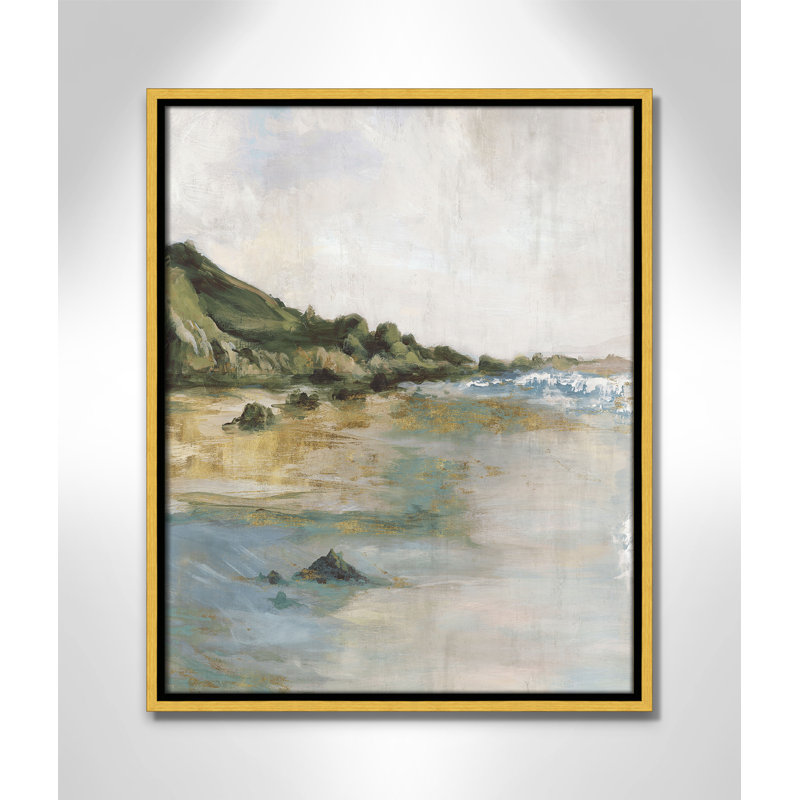 «Cordoba Tide’s Edge» par, H 21,5 po x l 17,5 po, Doré