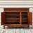 Cherry Solid Wood Shoe Storage Bench