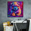  «Woof Chow Chow» par Rich Monet, art mural sur toile, 26 po x 26 po-1008802289