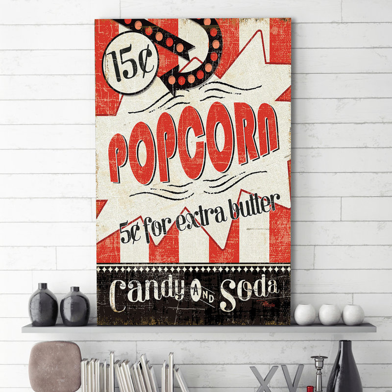 " Popcorn ", 30" H x 18" W