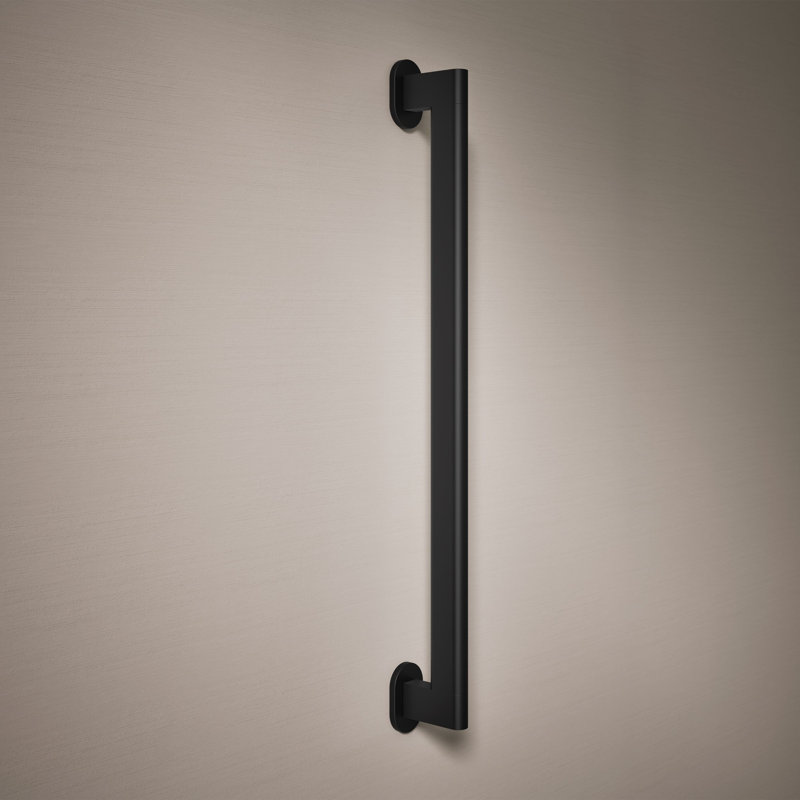 Belay Grab Bar, 1.75" H x 24" L, Matte Black