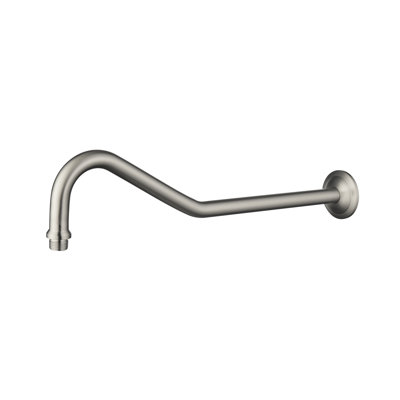 Complete Brushed Nickel Brass Shower System with Rain Shower Head, Handheld Shower, Slide Bar, and Body Sprays - Home SPA Experience