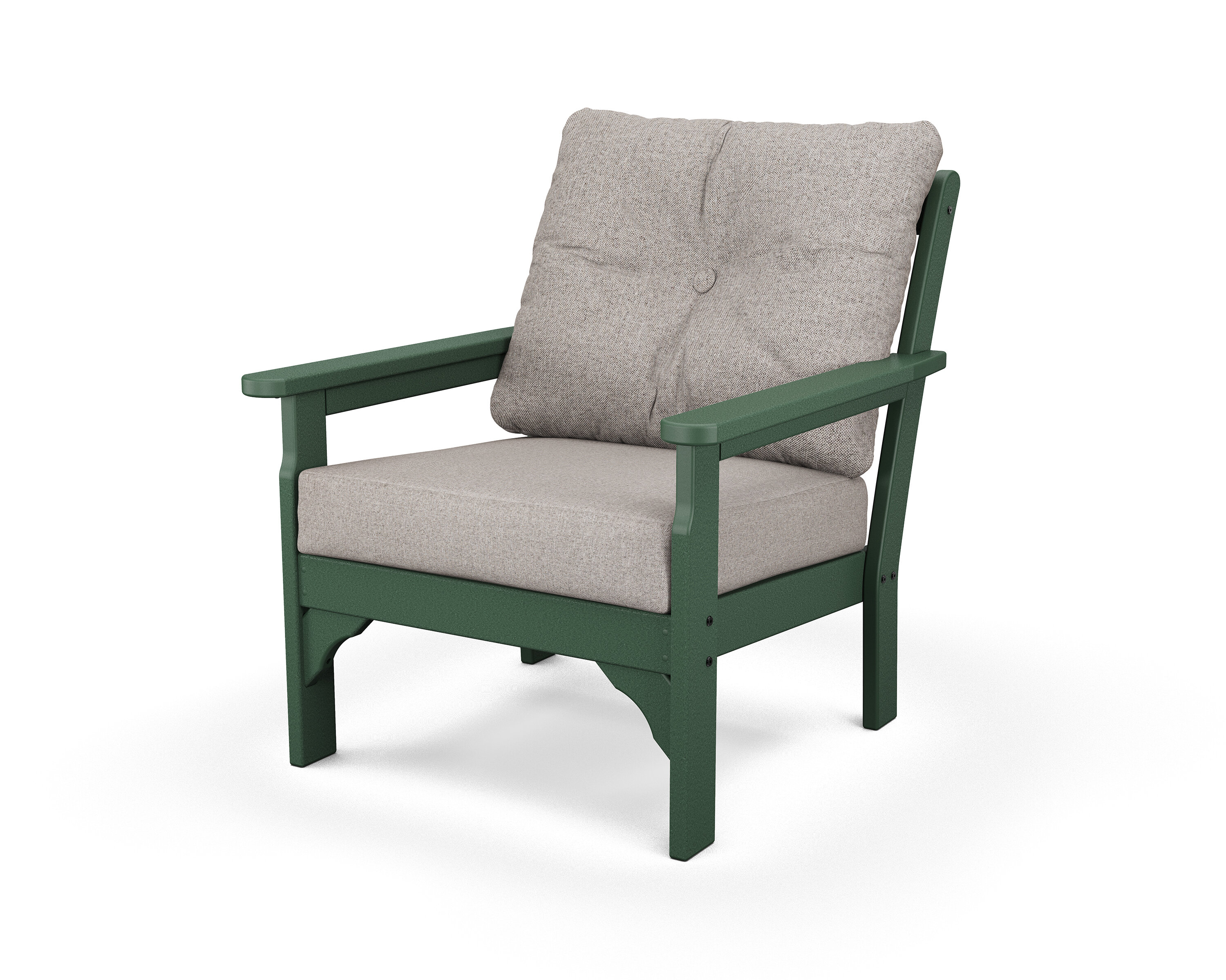 Green Metal Sewing Chairs — Weisshouse