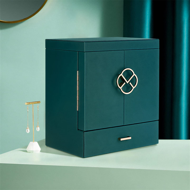 Hawkinson Jewellery Box +, Blue / White / Grey
