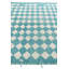 Tapis bleu sarcelle Iraheta
