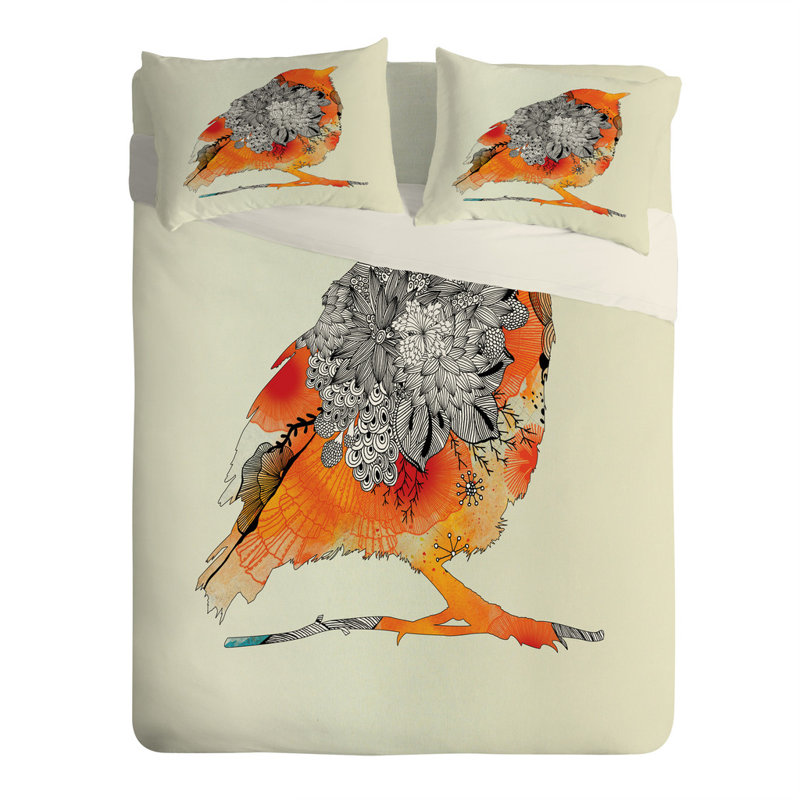 Bird Pillow Case, King