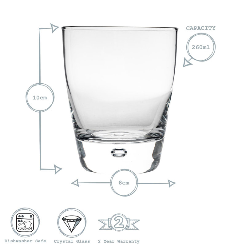 Luna Whisky Glasses, 260