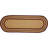 Brunswick Geometric Oval Independence Day Table Runner-20208186