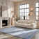 Riebe Abstract Gray Area Rug