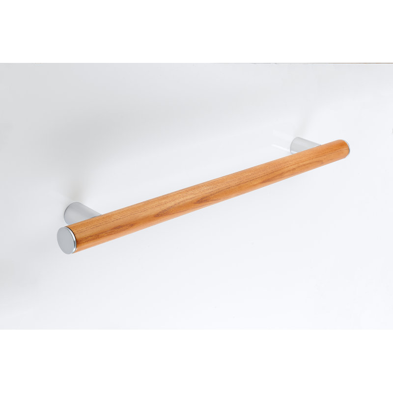 Real Ash Wood Grab Bar, 27.63" L