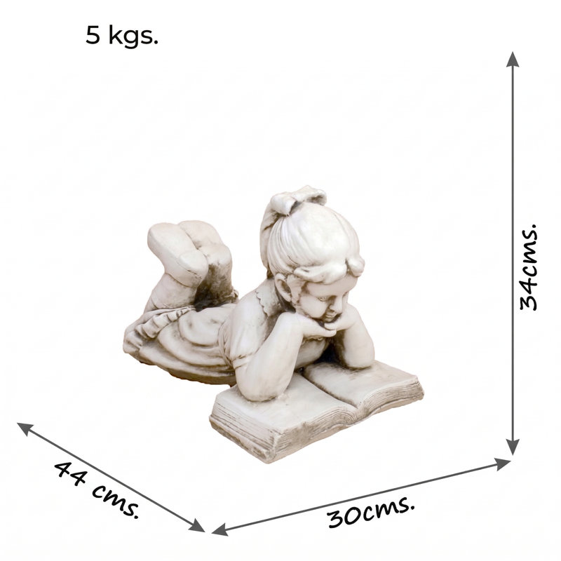 Ellen Weather Resistant Rust Resistant Garden Statue