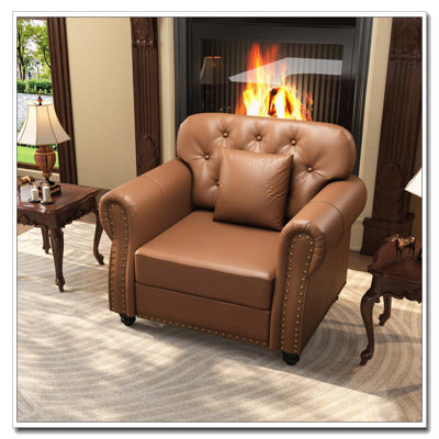 Chaise rembourrée 41,3 po