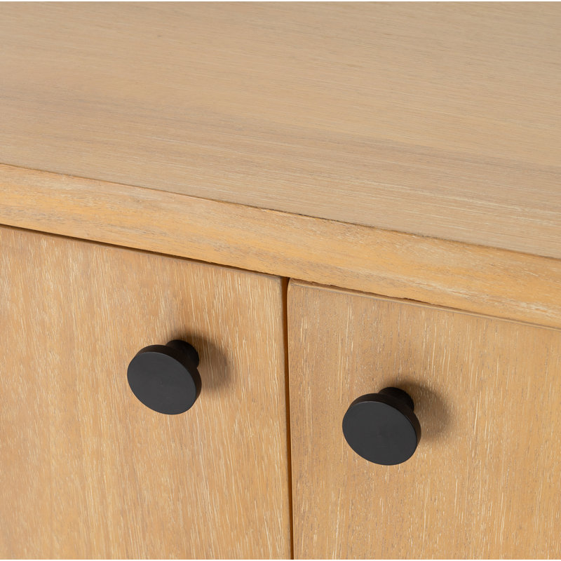 Fitzroy - Commode moderne en acacia naturel