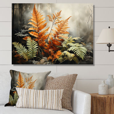 " Ferns Amber Reflections "