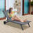 Addylen Outdoor Metal Chaise Lounge