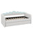 Twin XL Size Upholstered Daybed With Pull-Out Bed And LED Light, Pull-Out Bed Adjustable-1937738192