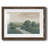 Running Creek II - Matted and Framed Under Acrylic Glass, Large Living Room Wall Art-1503606784-1503606812