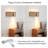 Modern Wood Led Plug In Wall Sconce With Shelf Mount Reading Lamp For Bedroom