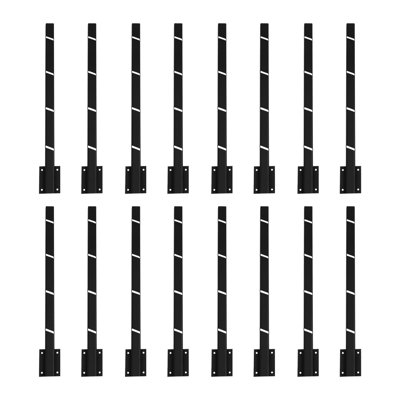 16 Pack 23.62'' H Fence Post Extenders