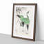 Crane Bird by Numata Kashu - Single Picture Frame Painting on MDF-55682884-55682885