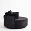 Fauteuil demi-tonneau en velours côtelé 55 po-1513527992