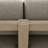 Balaram 123.5" Wide Patio Sectional
