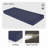1'' H Customizable Bench Cushion For Indoor/Outdoor Furniture/Chair/Window Seat, Premium 75D High-Resilience Foam-108804871-108804880
