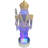 13" Nutcracker Glitter Globe