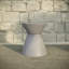 Palo Drum End Table