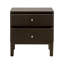 Table de chevet 2 tiroirs Taube