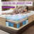 12 Inch King Hybrid Mattress - Individually Wrapped Springs & Gel Memory Foam, Medium-Firm, Fiberglass-Free, CertiPUR-US Certified-914603447