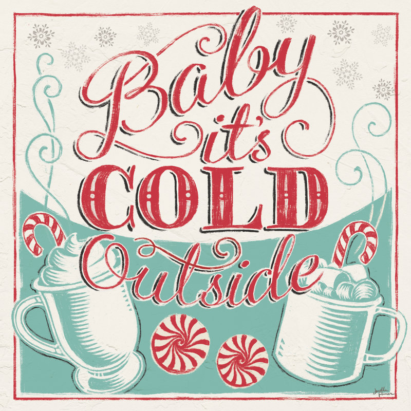 Merry Little Christmas II by Janelle Penner - Wrapped Canvas Print, 51cm H x 51cm W x 3.8cm D
