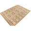 Scandinavian Rug In Beige-Brown, Gold Geometric Pattern By Rug & Kilim-538222773