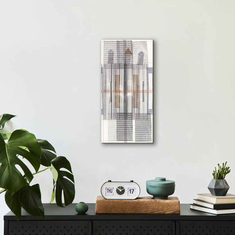 «Pinnacle III» par Nikki Galapon, art mural en verre acrylique, H 24 po x l 12 po